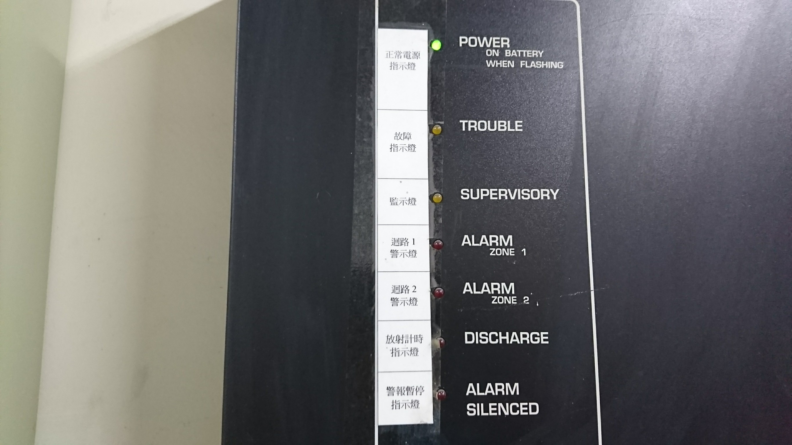 某國銀企業消防氣體中文圖說