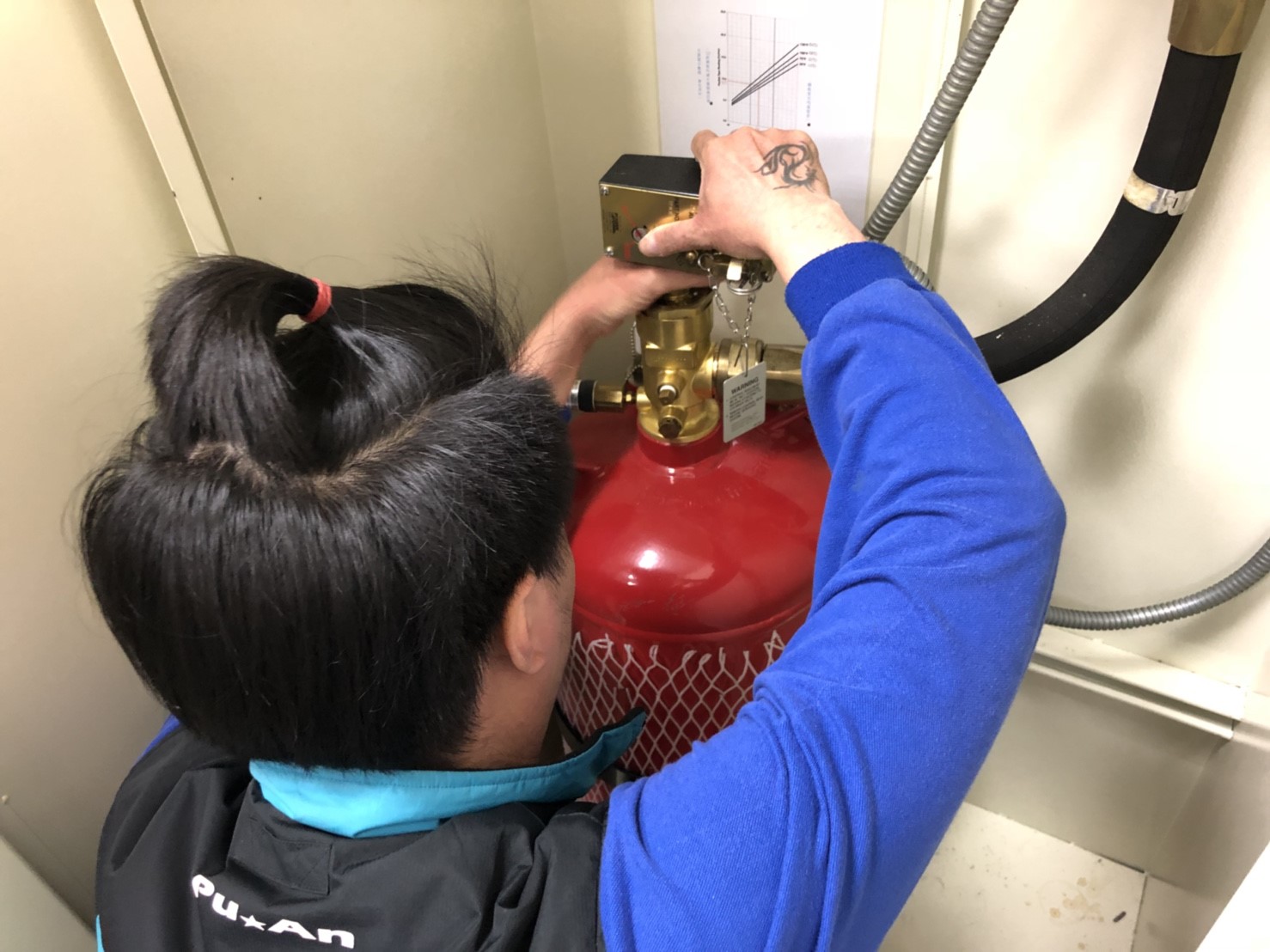 仁濟FM-200消防檢測