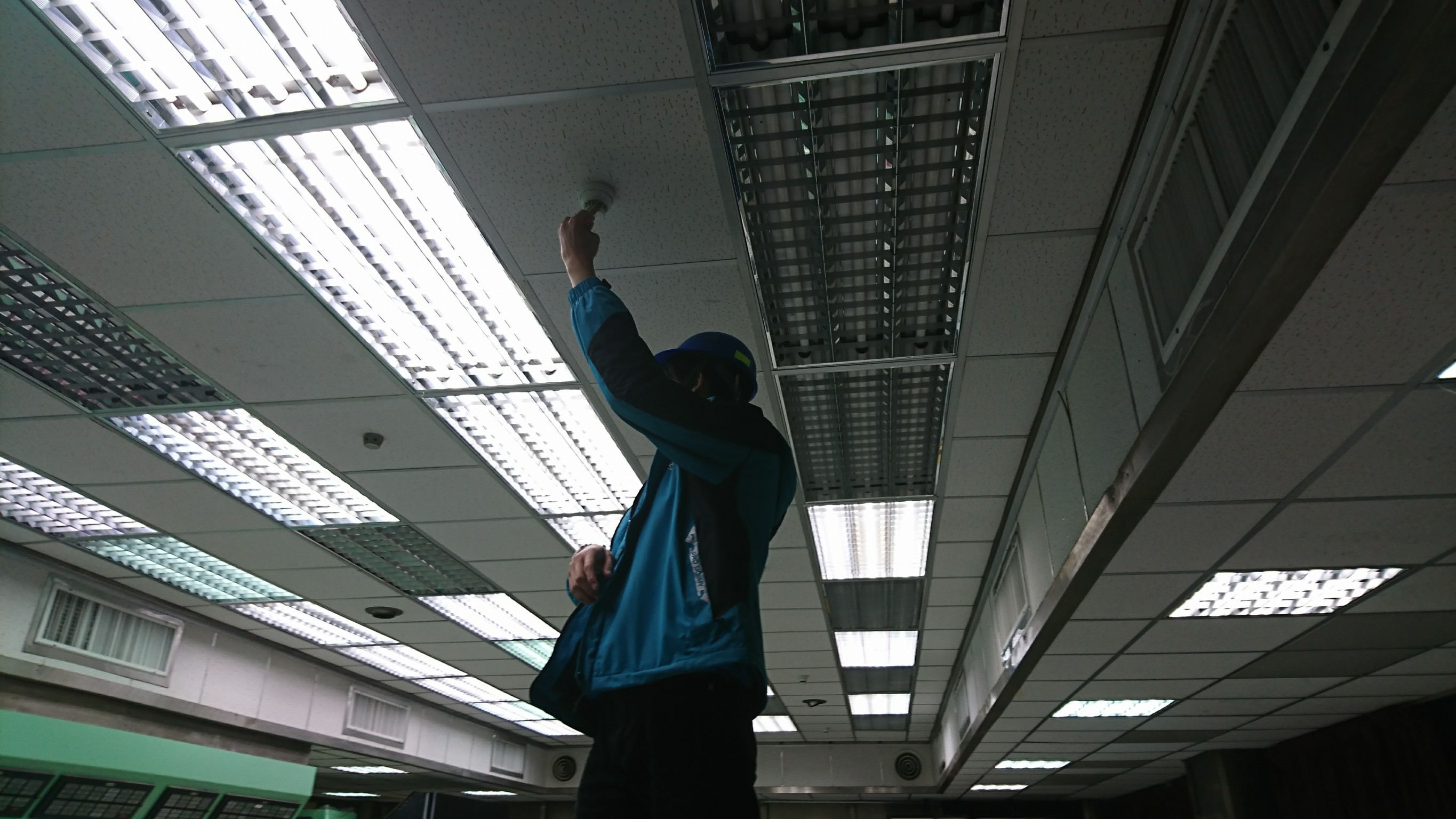 氣體及油槽保養-基隆發電廠消防機電保養