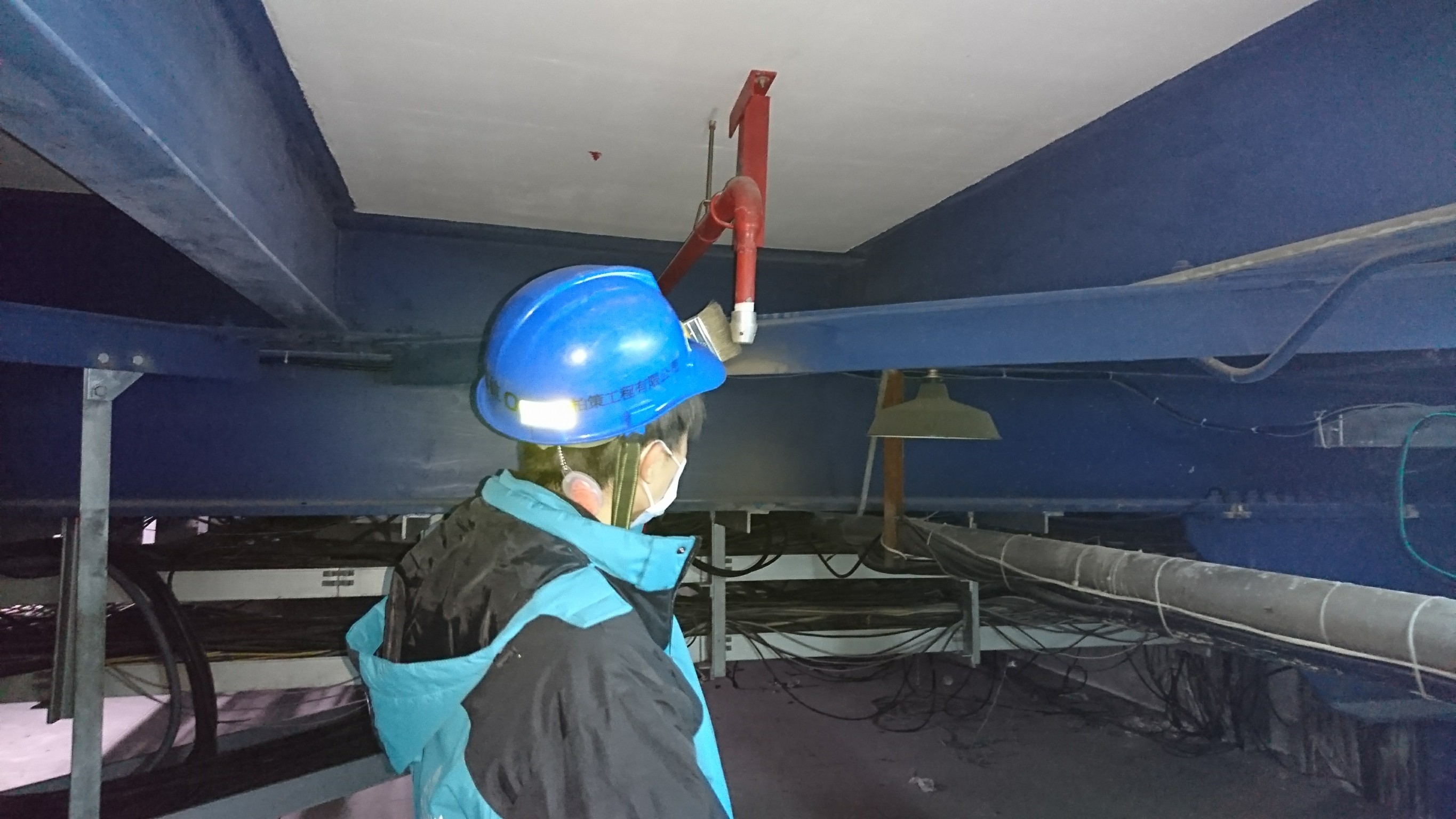 氣體及油槽保養-基隆發電廠消防機電保養