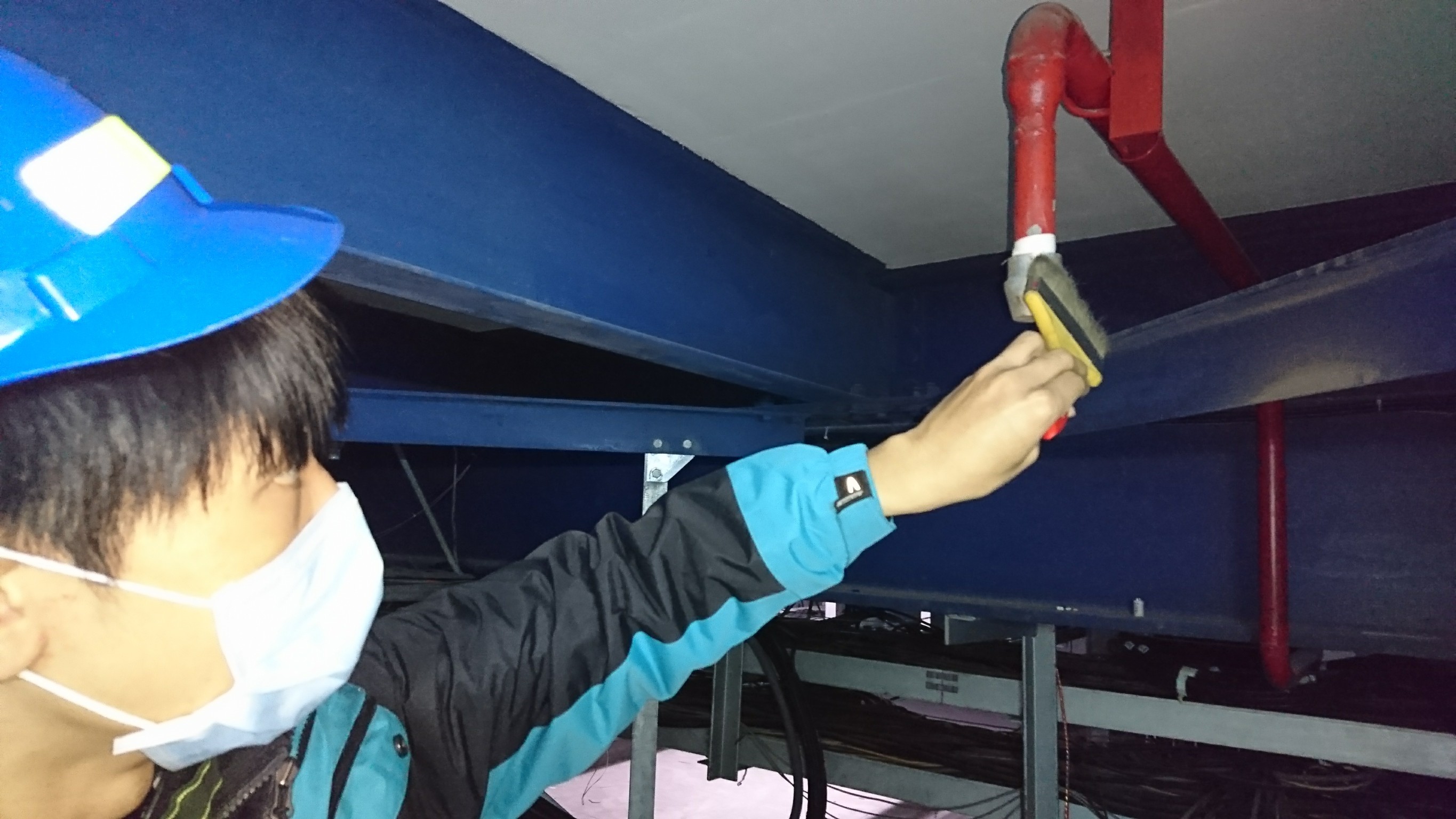 氣體及油槽保養-基隆發電廠消防機電保養