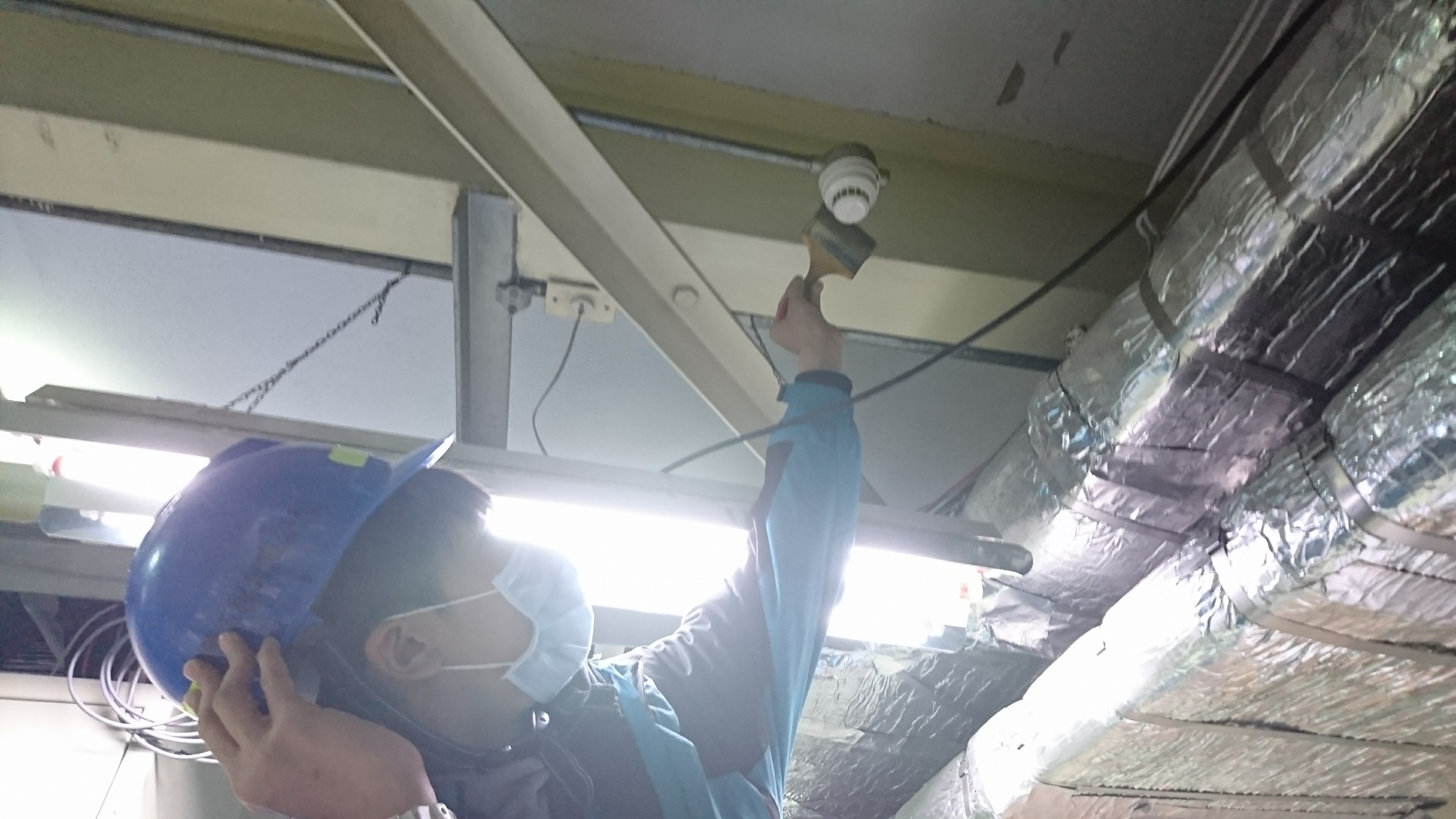 氣體及油槽保養-基隆發電廠消防機電保養