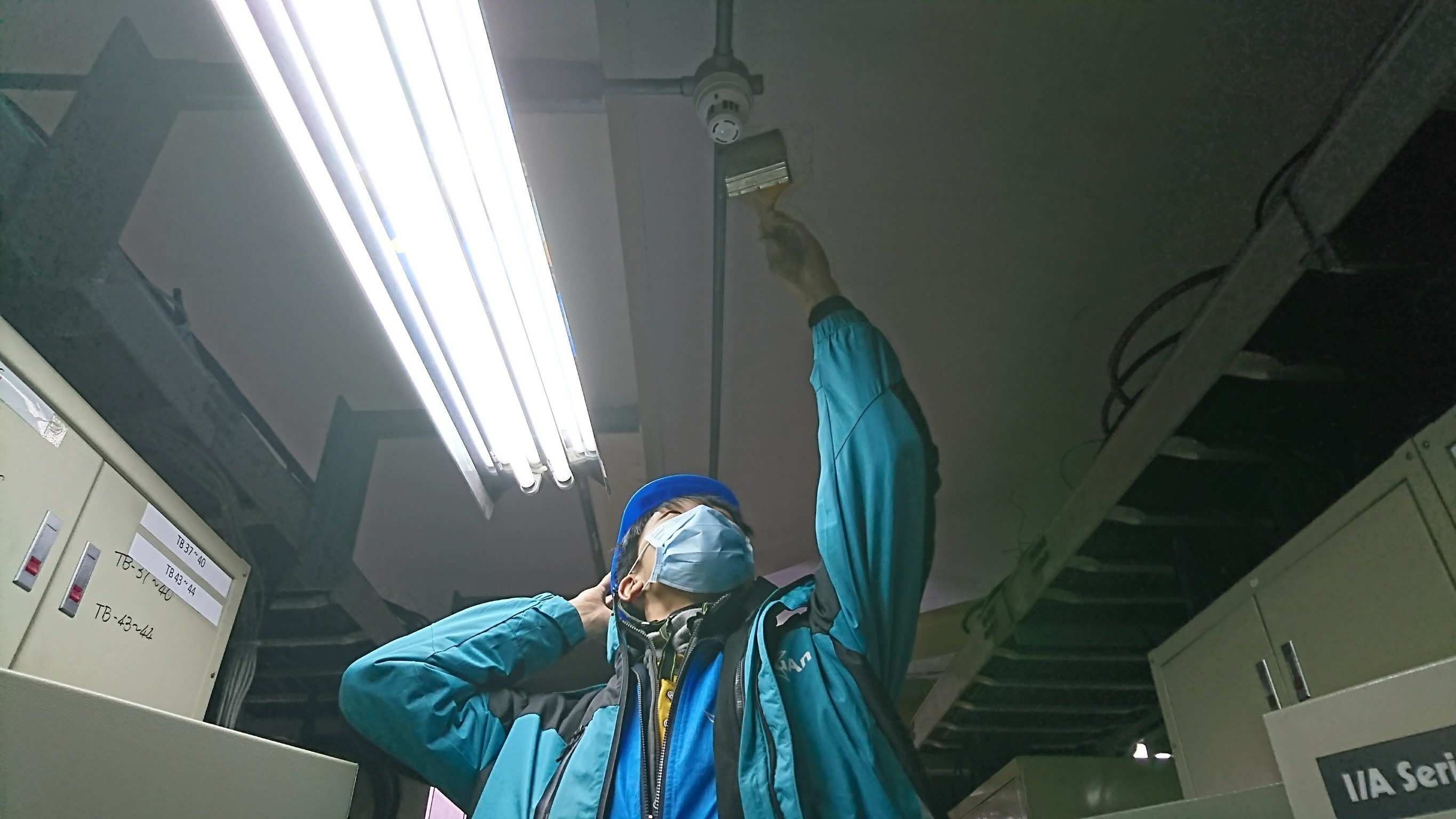 氣體及油槽保養-基隆發電廠消防機電保養