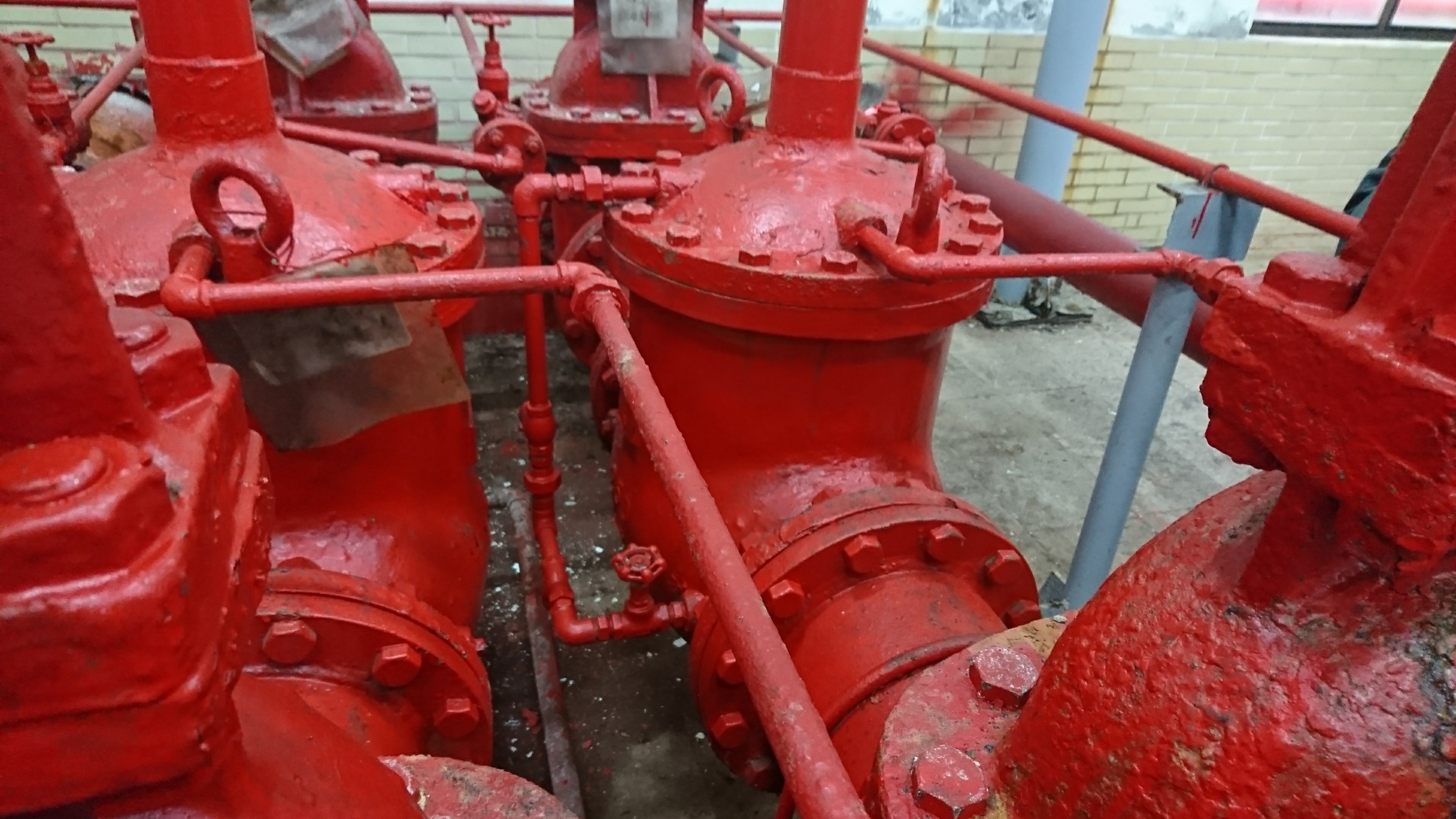 氣體及油槽保養-基隆發電廠消防機電保養