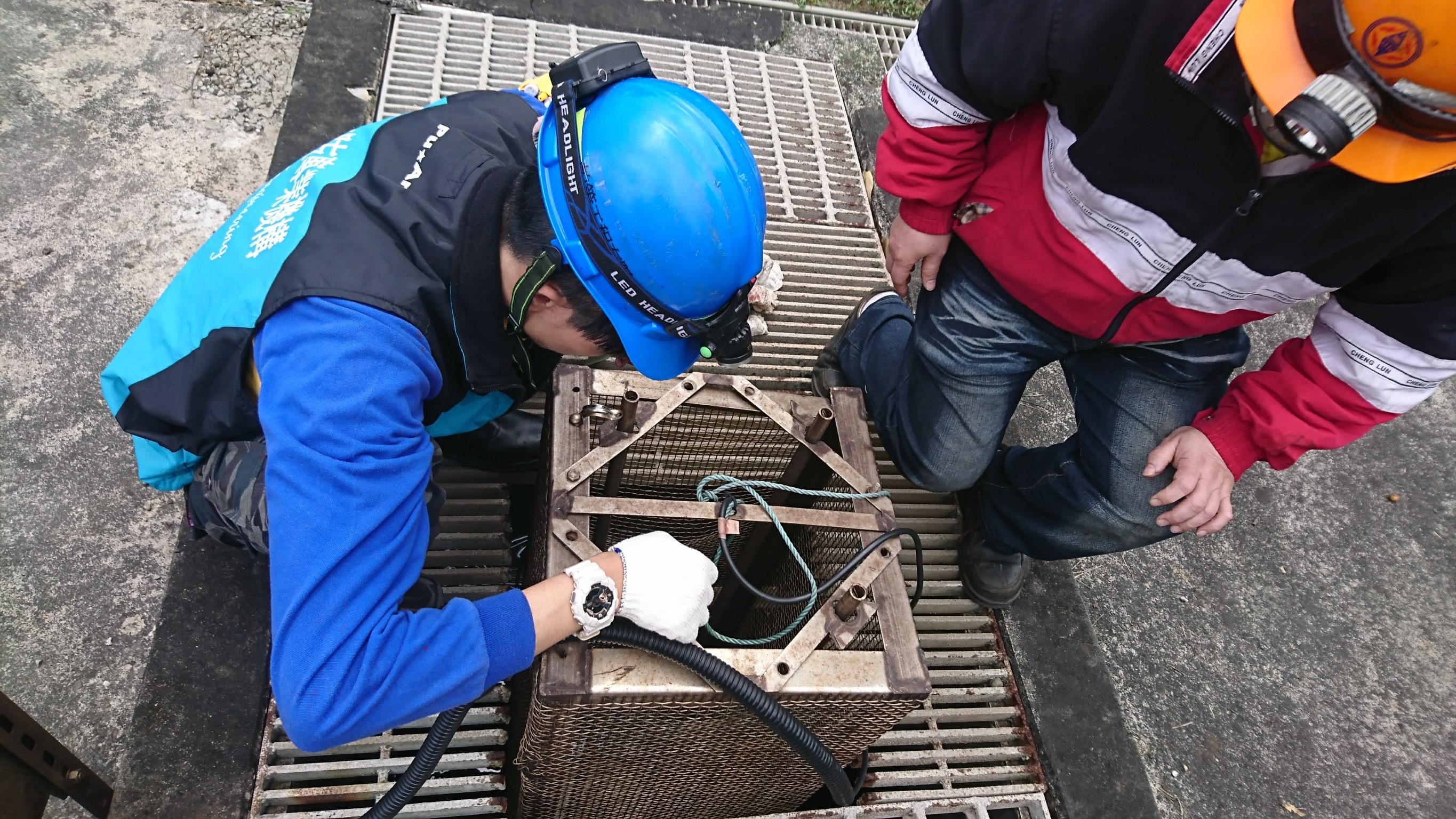 基隆發電廠消防機電保養漏油偵測