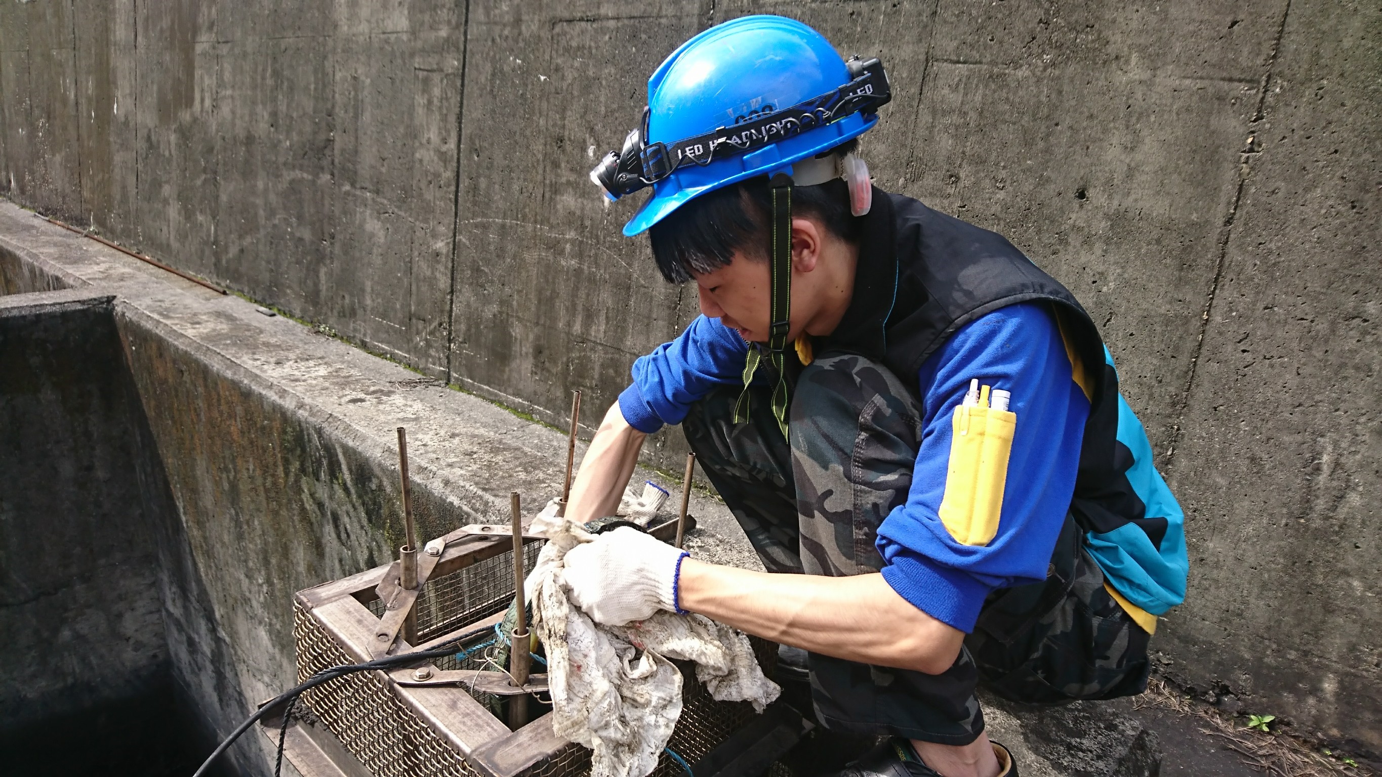 基隆發電廠消防機電保養漏油偵測