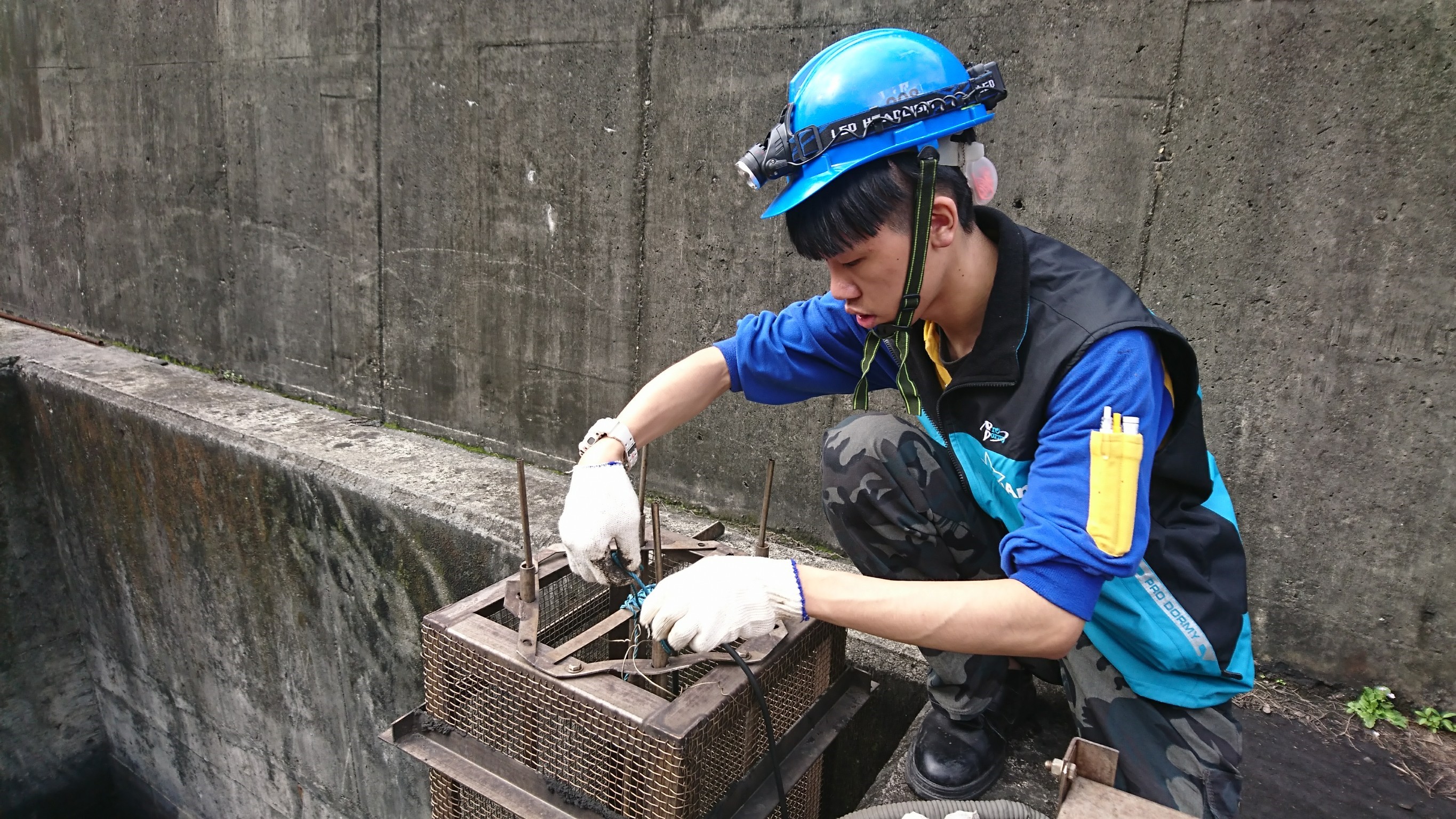 基隆發電廠消防機電保養漏油偵測