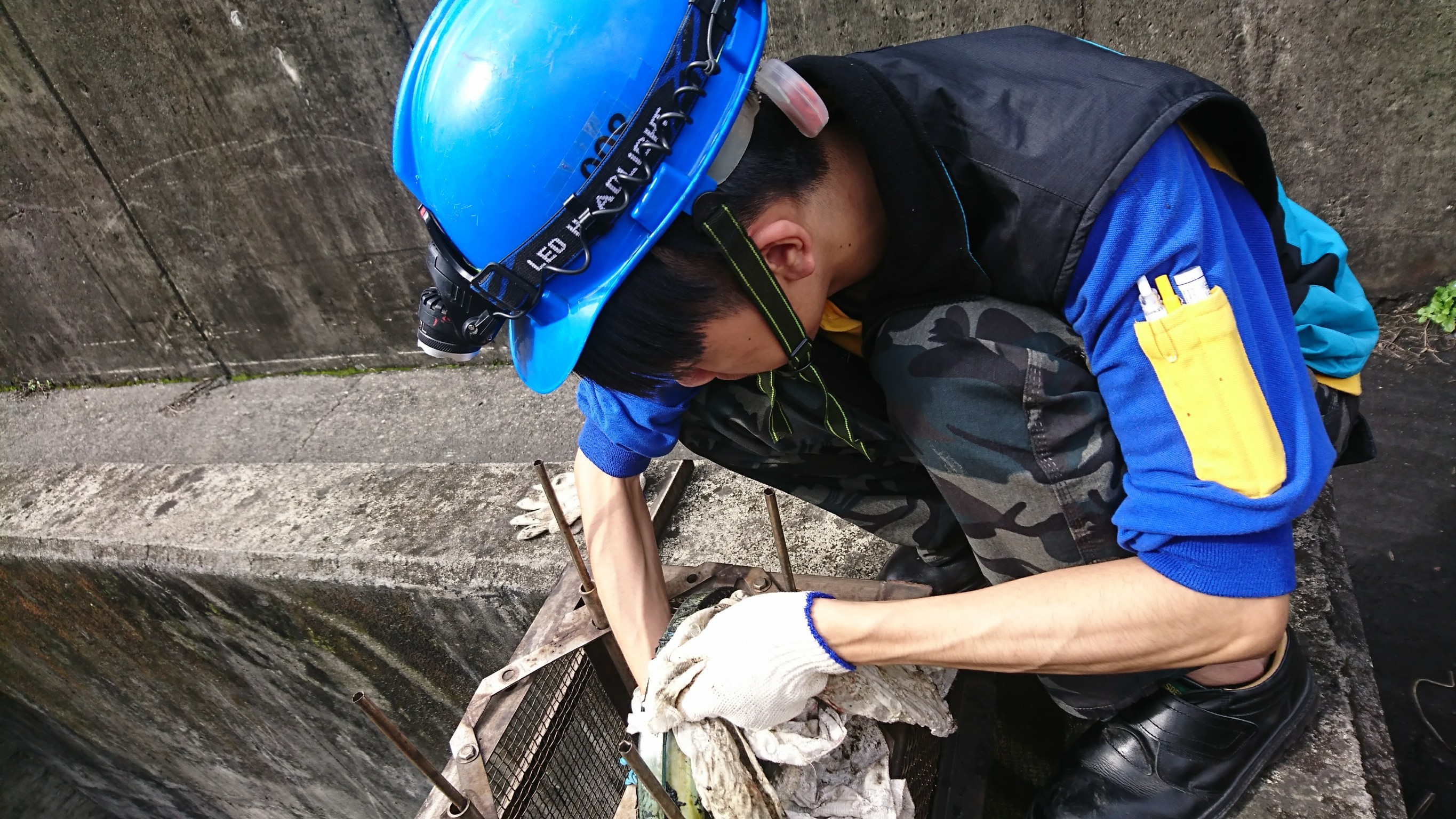基隆發電廠消防機電保養漏油偵測