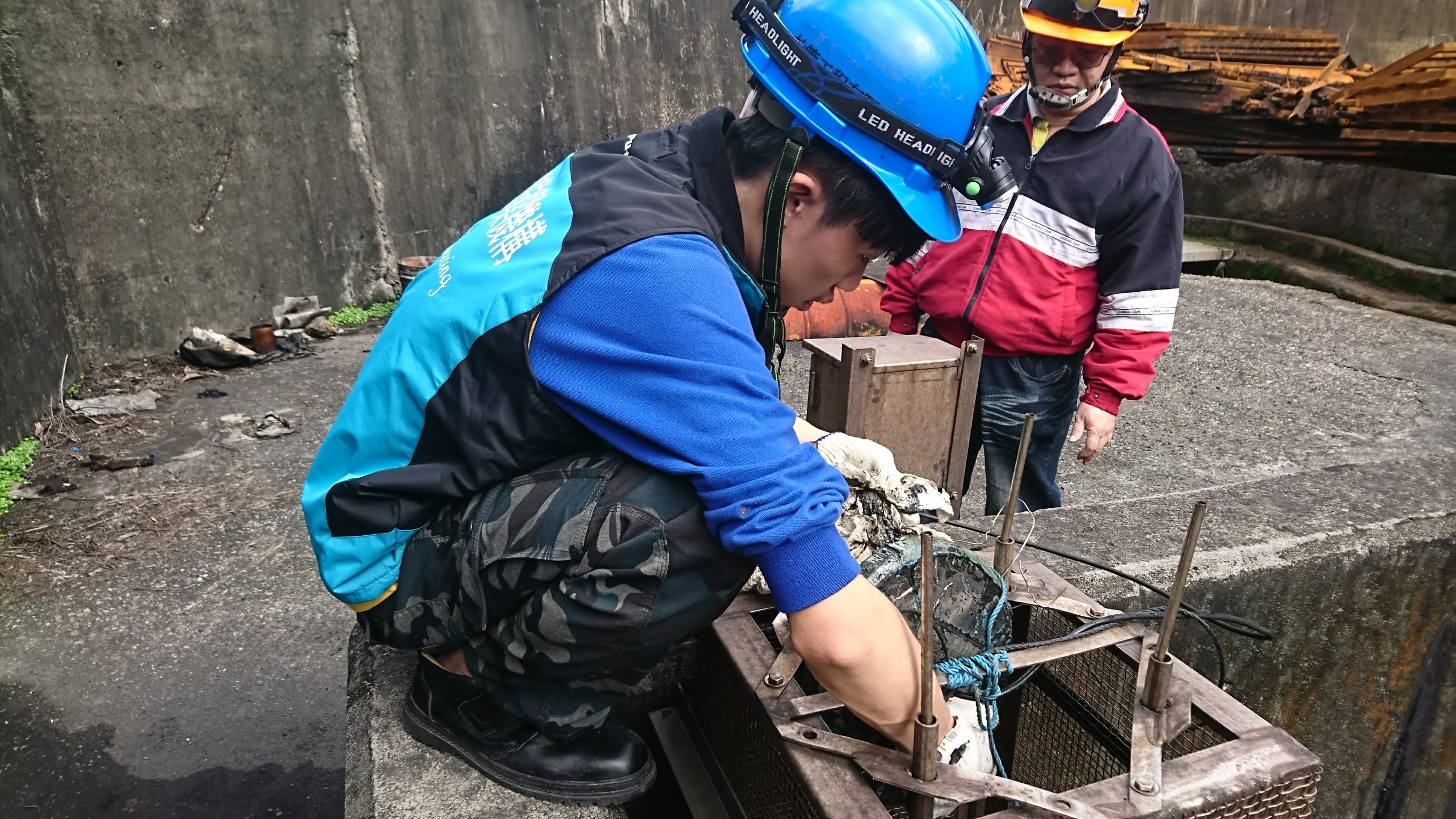 基隆發電廠消防機電保養漏油偵測