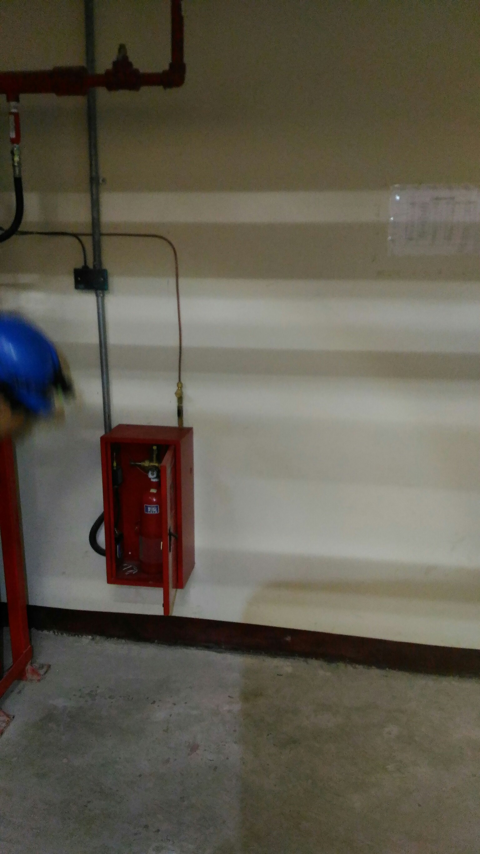 基隆發電廠新開關B1鋼瓶室缺失