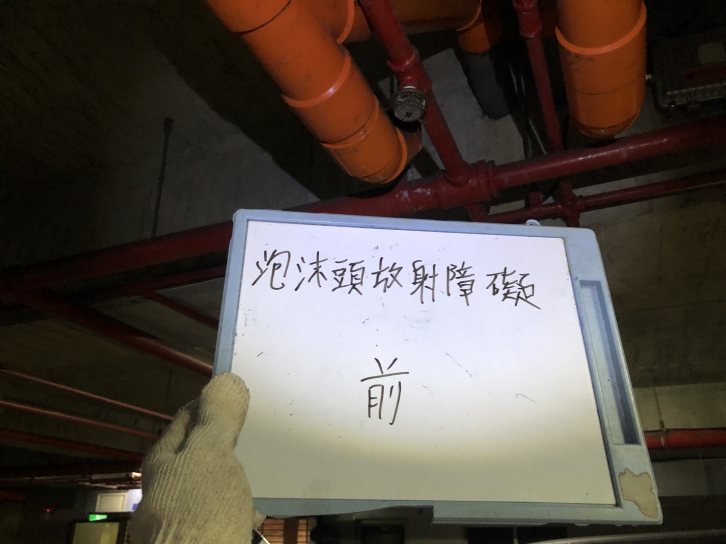 新北市永和社區住家-泡沫頭放射障礙