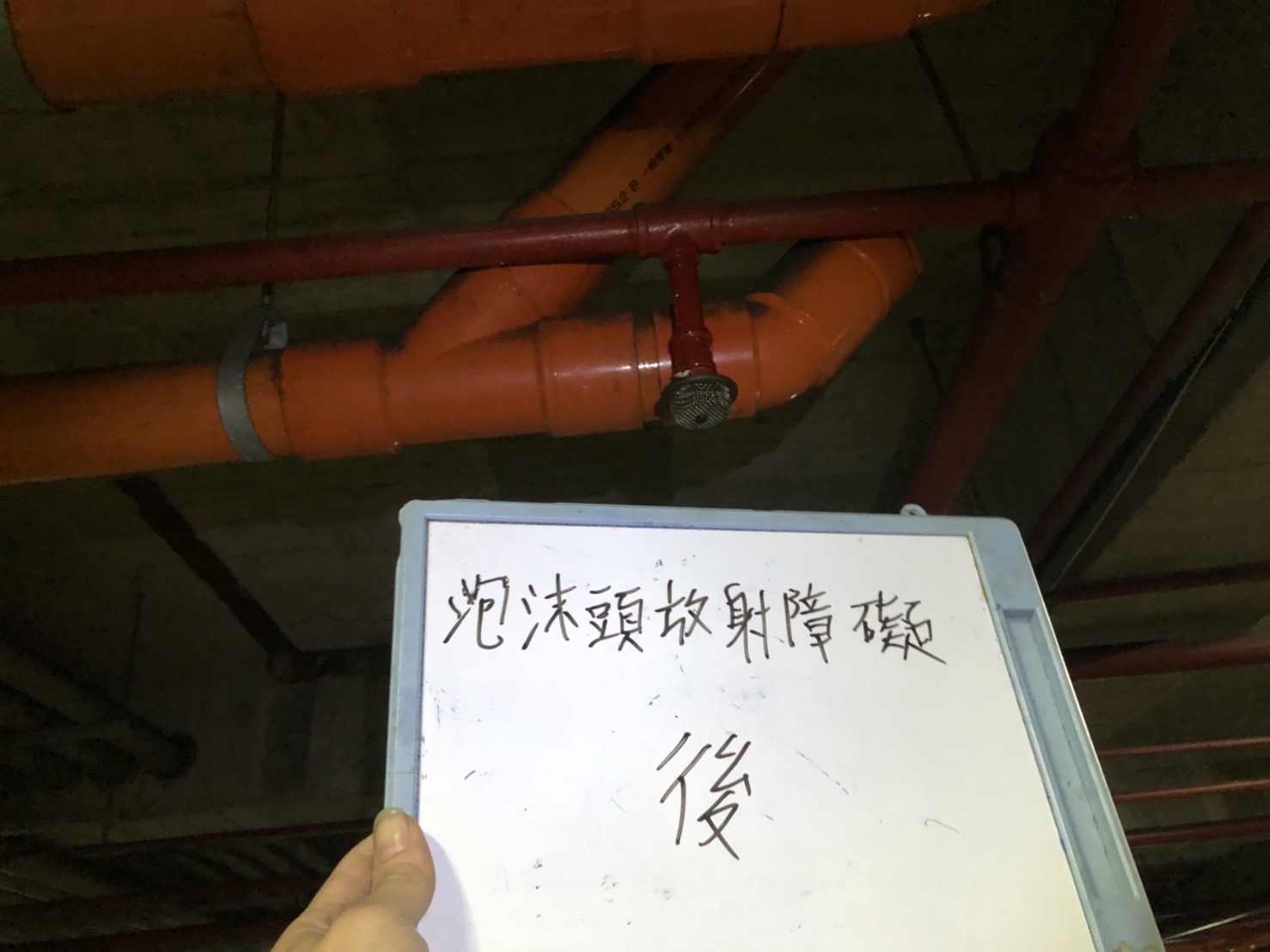 新北市永和社區住家-泡沫頭放射障礙