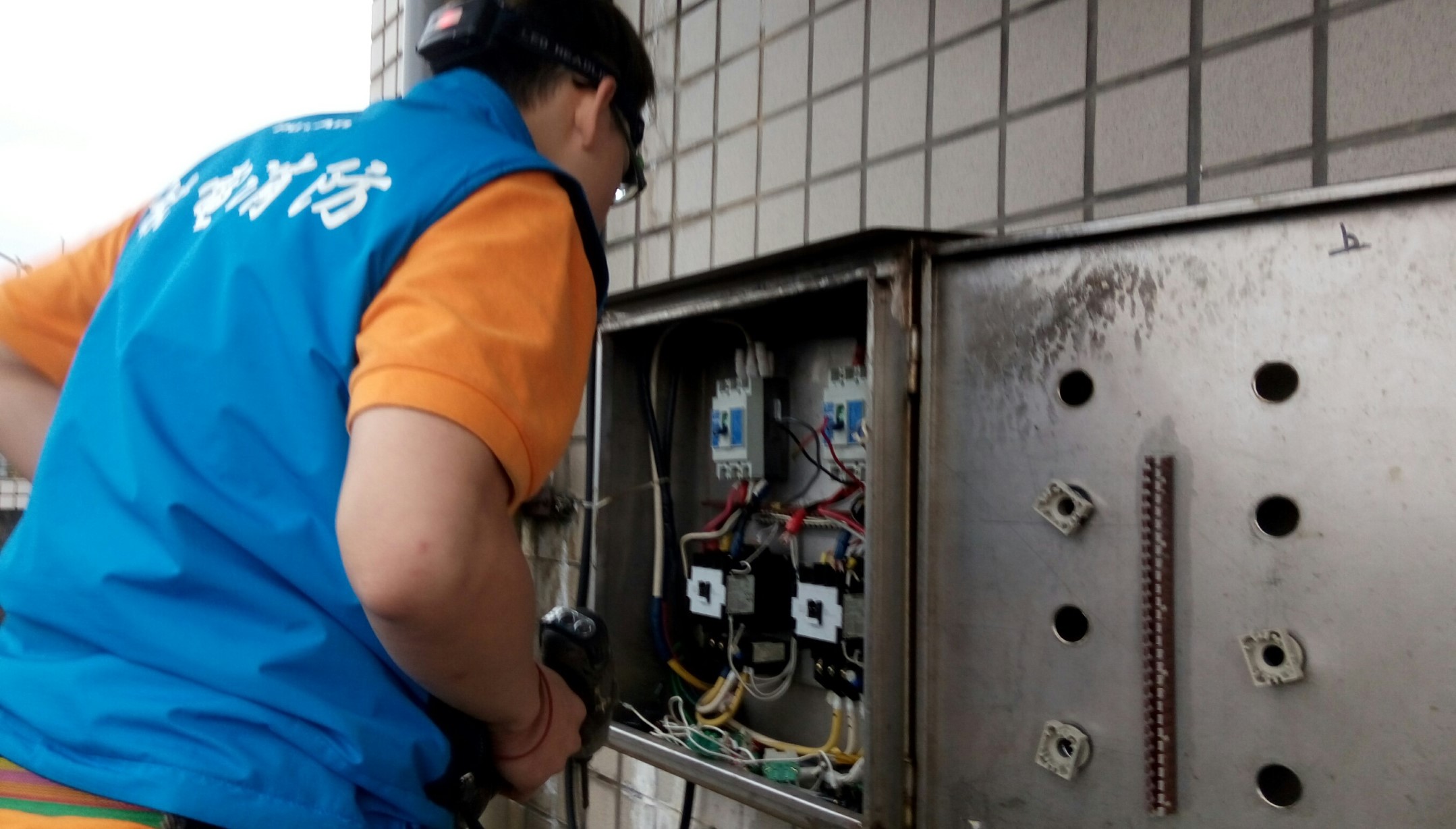 排煙控制盤組件