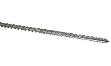 複牙式高混錬型螺桿