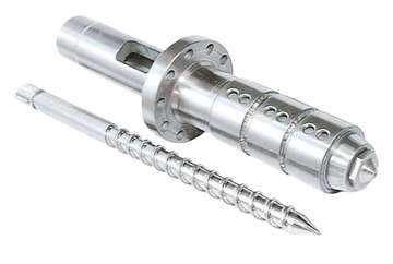 高混鍊型射出機器用螺桿、料管