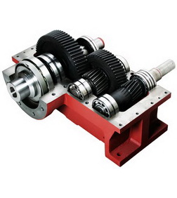 固定式-無段變速齒輪箱內部構造