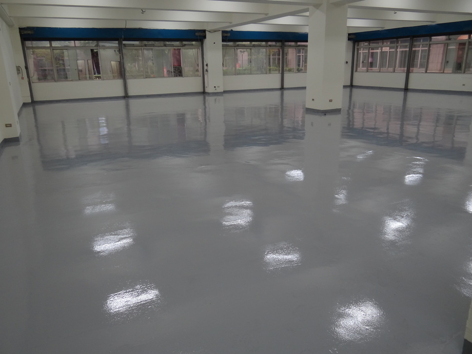 施工後(第二道面漆薄塗)