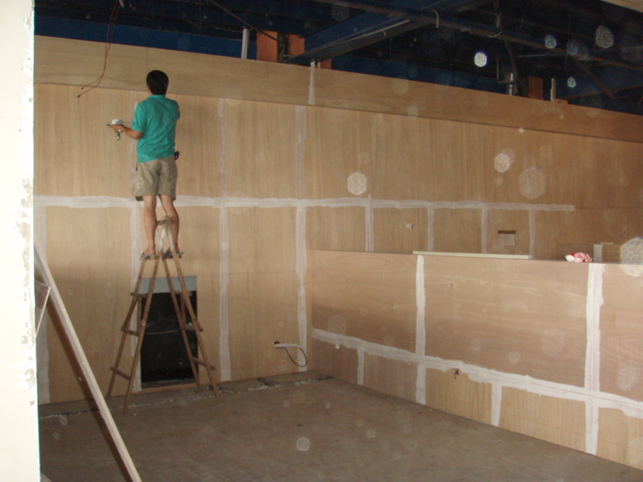 透明護木漆塗裝