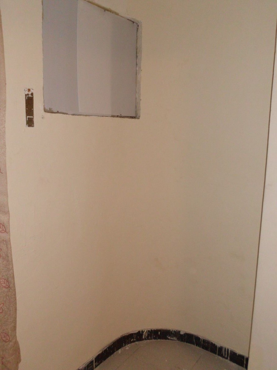 台南油漆工-圓弧壁壁癌處理後