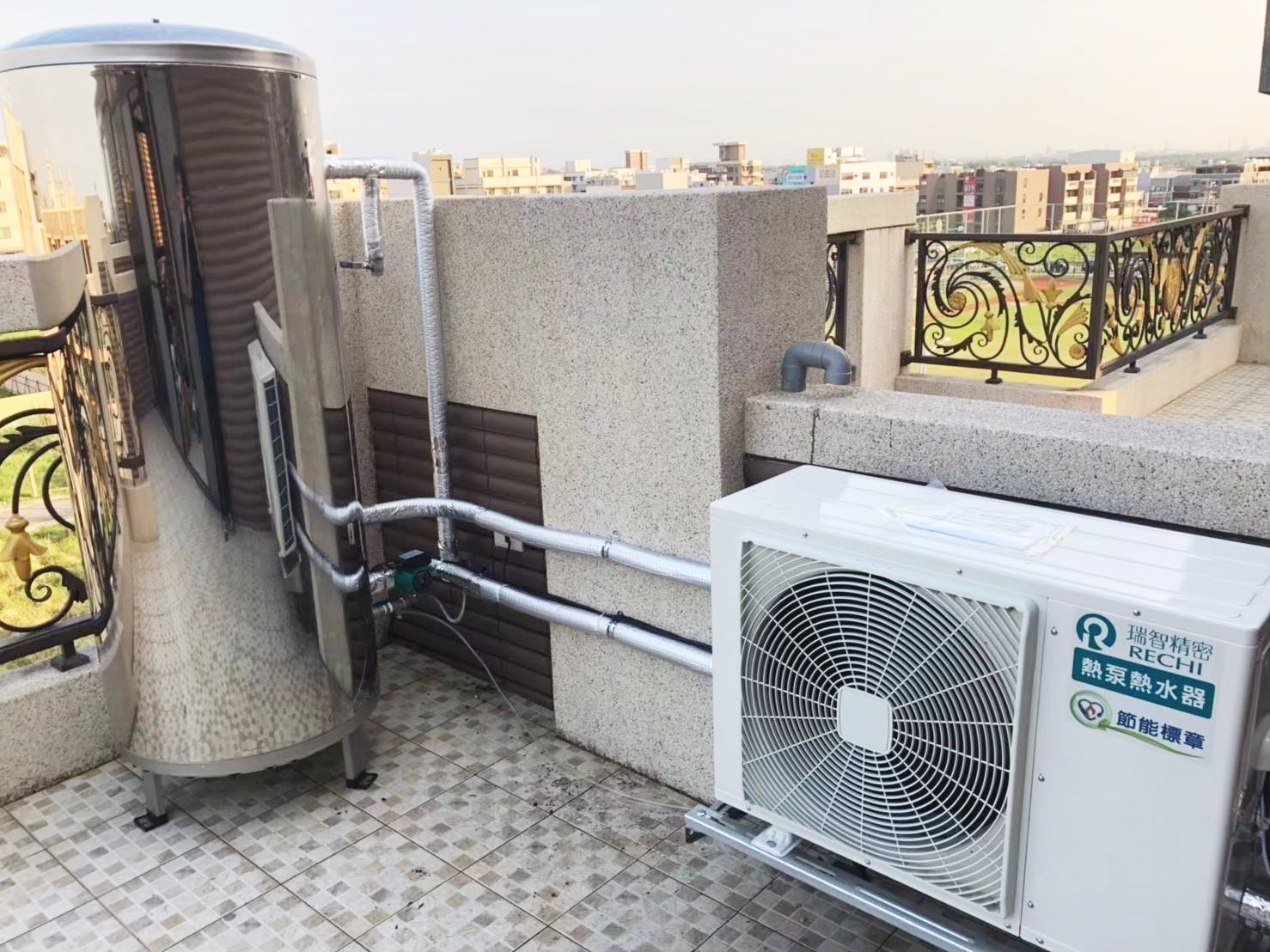 瑞智熱泵熱水器