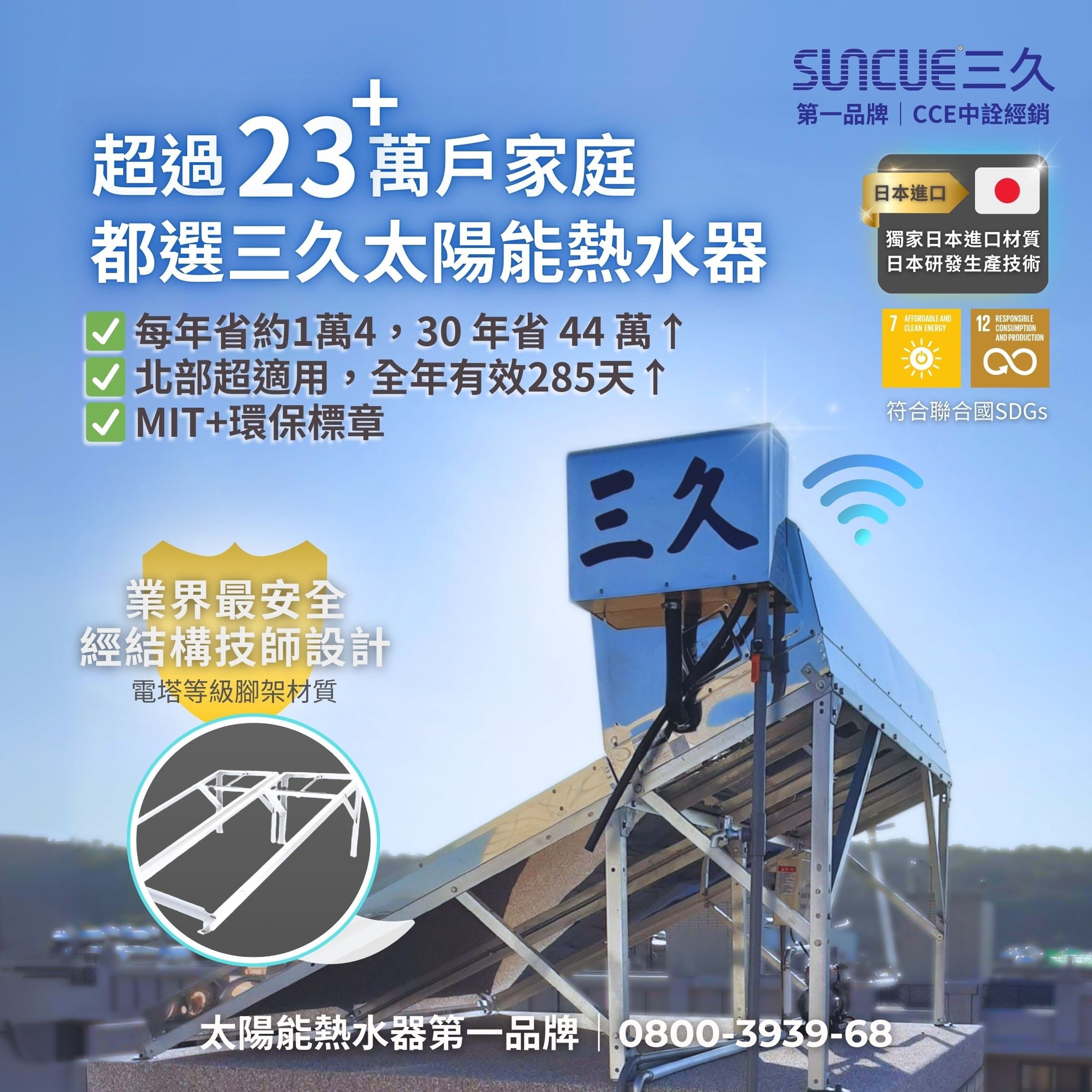 為什麼大家都選三久？買熱水器前，你一定要知道