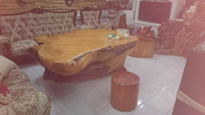 店面設備儀器原木桌搬運13