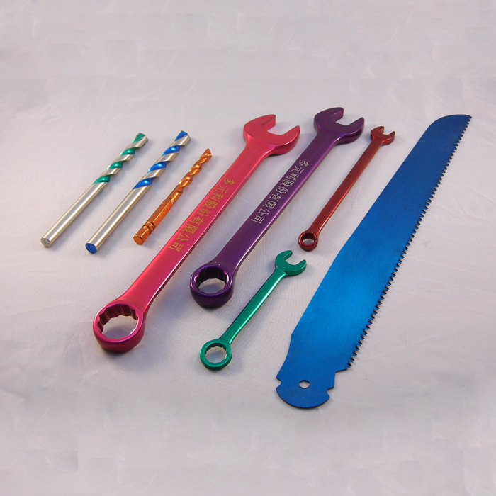 梅花板手、彩色電著