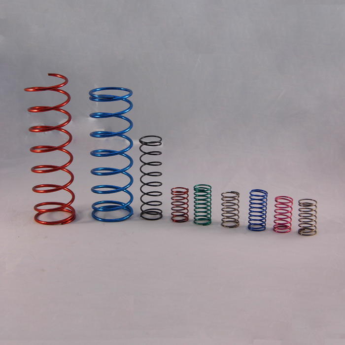 彈簧、彩色電著