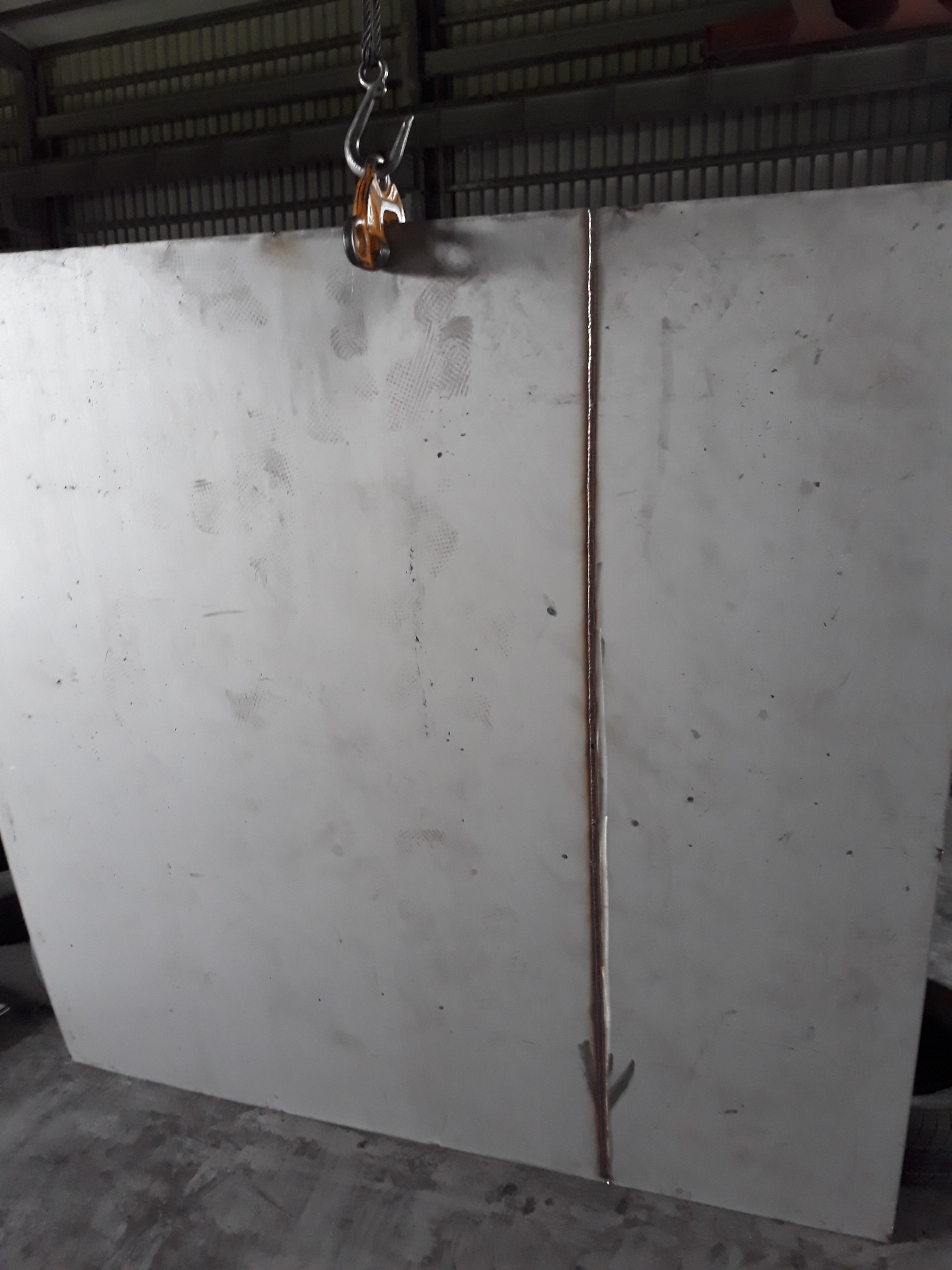 彰化焊道處理-平板焊道處理前