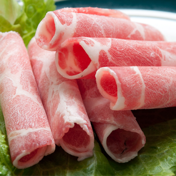 梅花豬肉片