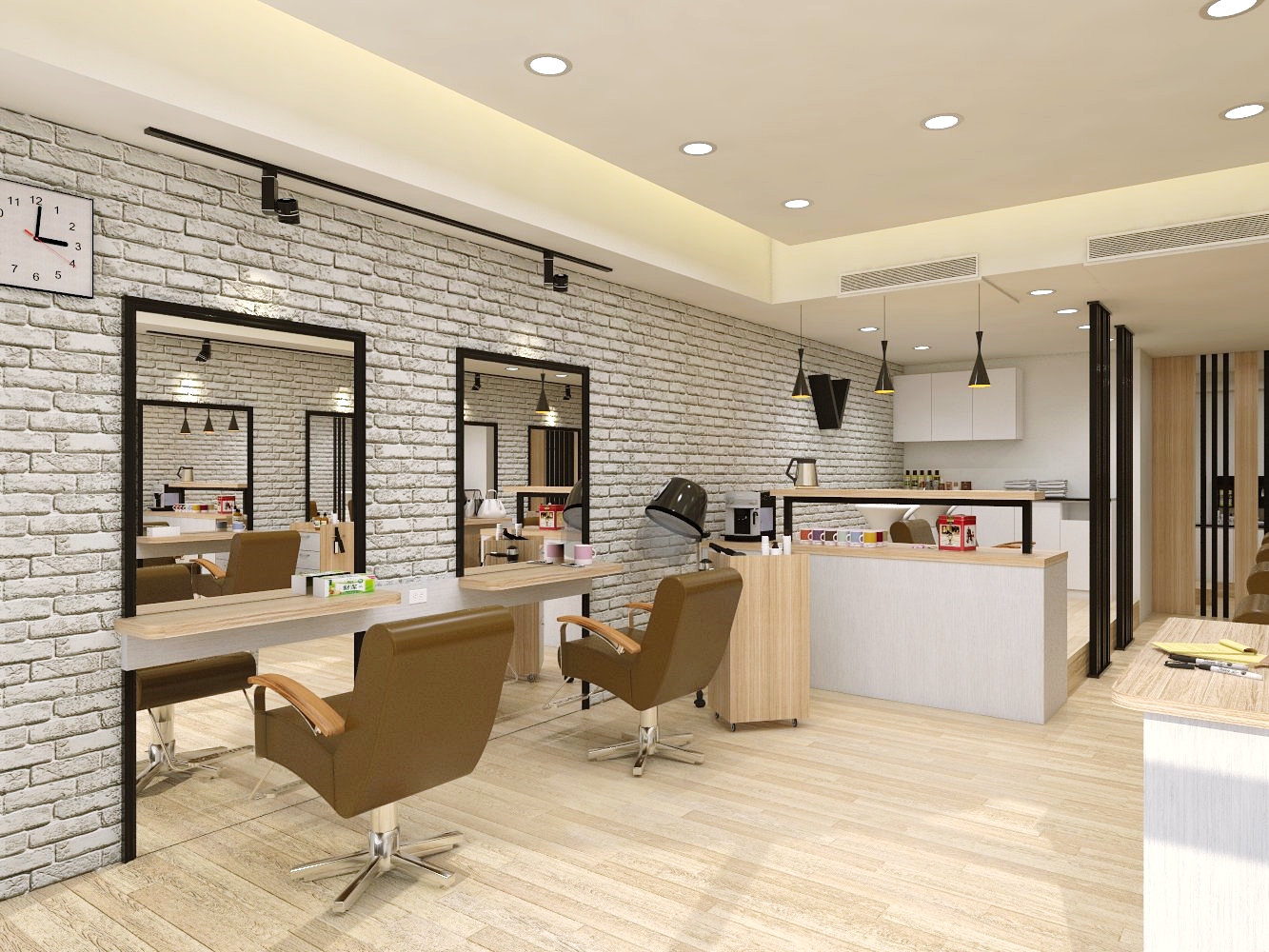文山美髮店設計
