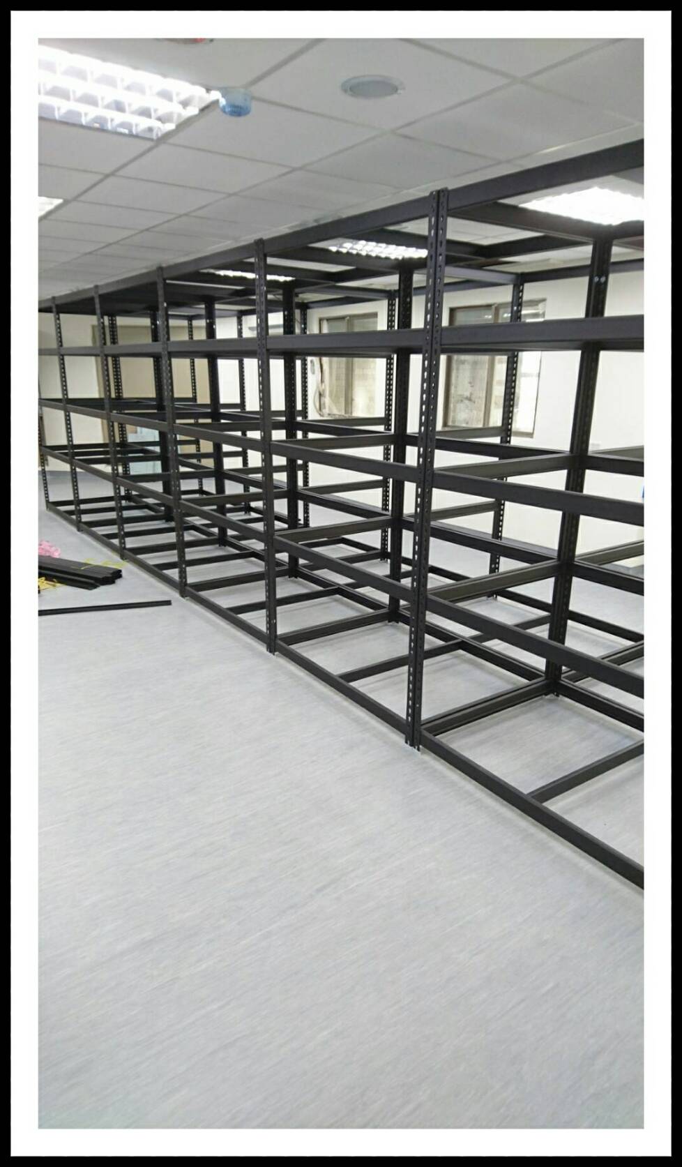 黑色DIY免螺絲角鋼架,DIY角鋼架