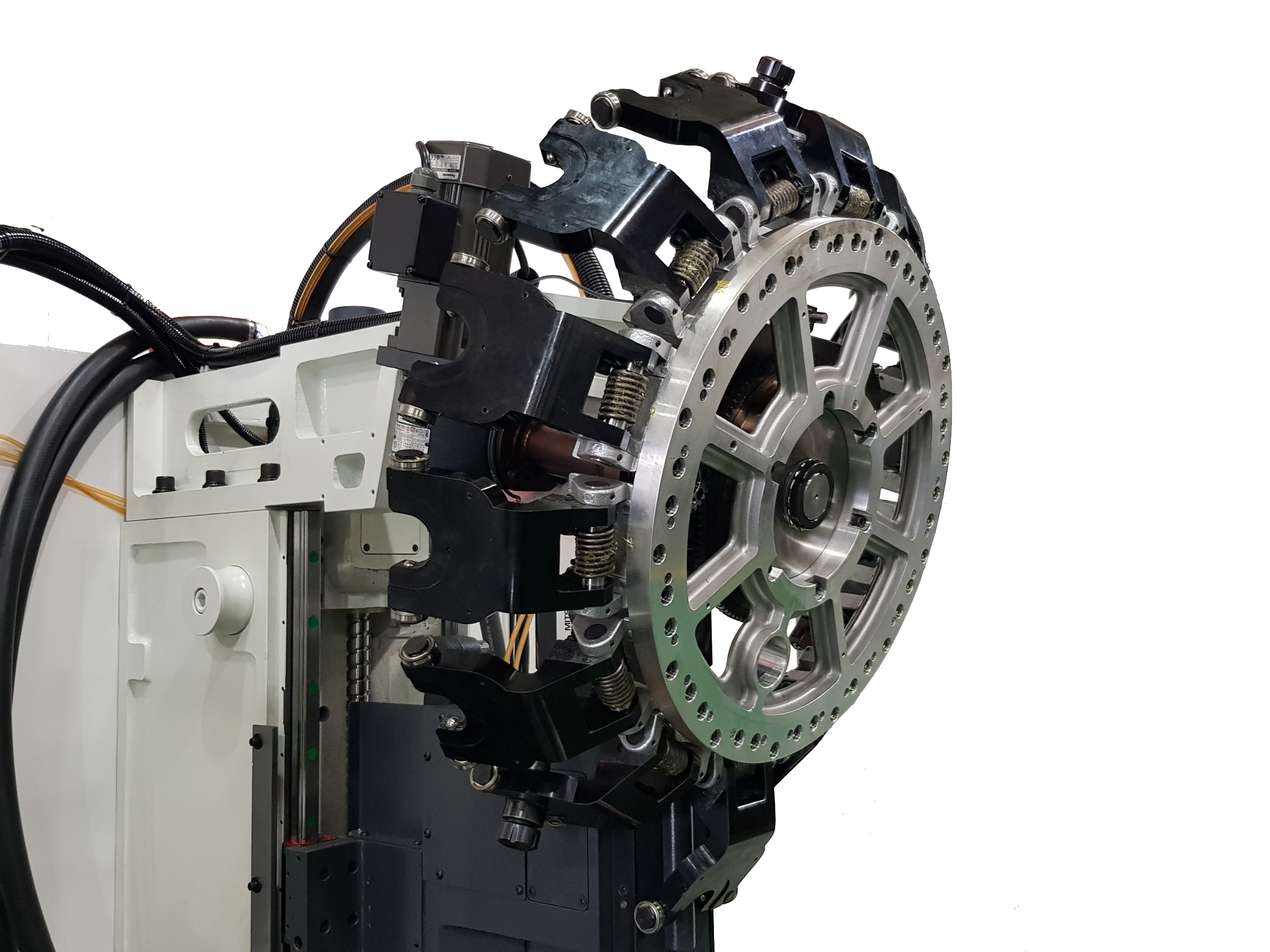 CNC切削鑽孔機刀庫