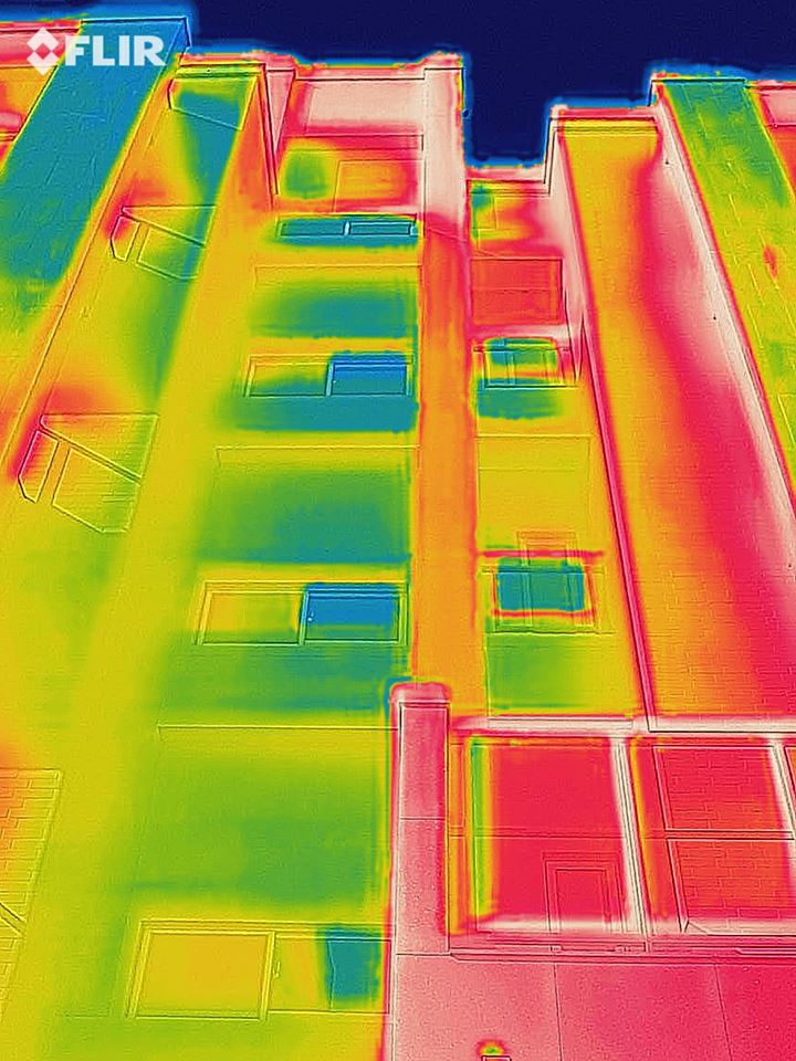 台南鹽行透天新建案外牆含水量檢測