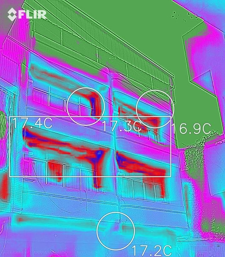 高雄中古屋檢測外牆混泥土含水量