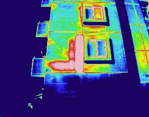 高雄驗屋窗牆與橫樑處磁磚空心熱氣導入