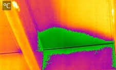 熱像儀檢測新成屋天花板梁柱滲水