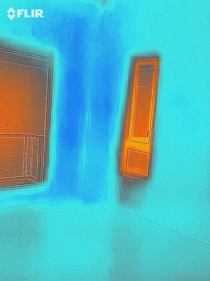 檢測台南北區大樓預售屋窗牆混泥土含水量