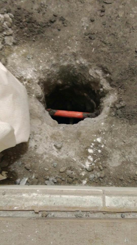 一樓地底管路探測勘查