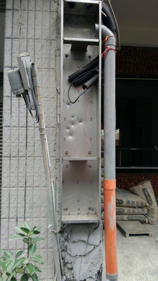 外部水路電路配置箱尚未完成