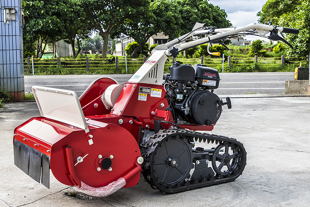 台灣農機行|履帶鎚刀自走式割草機