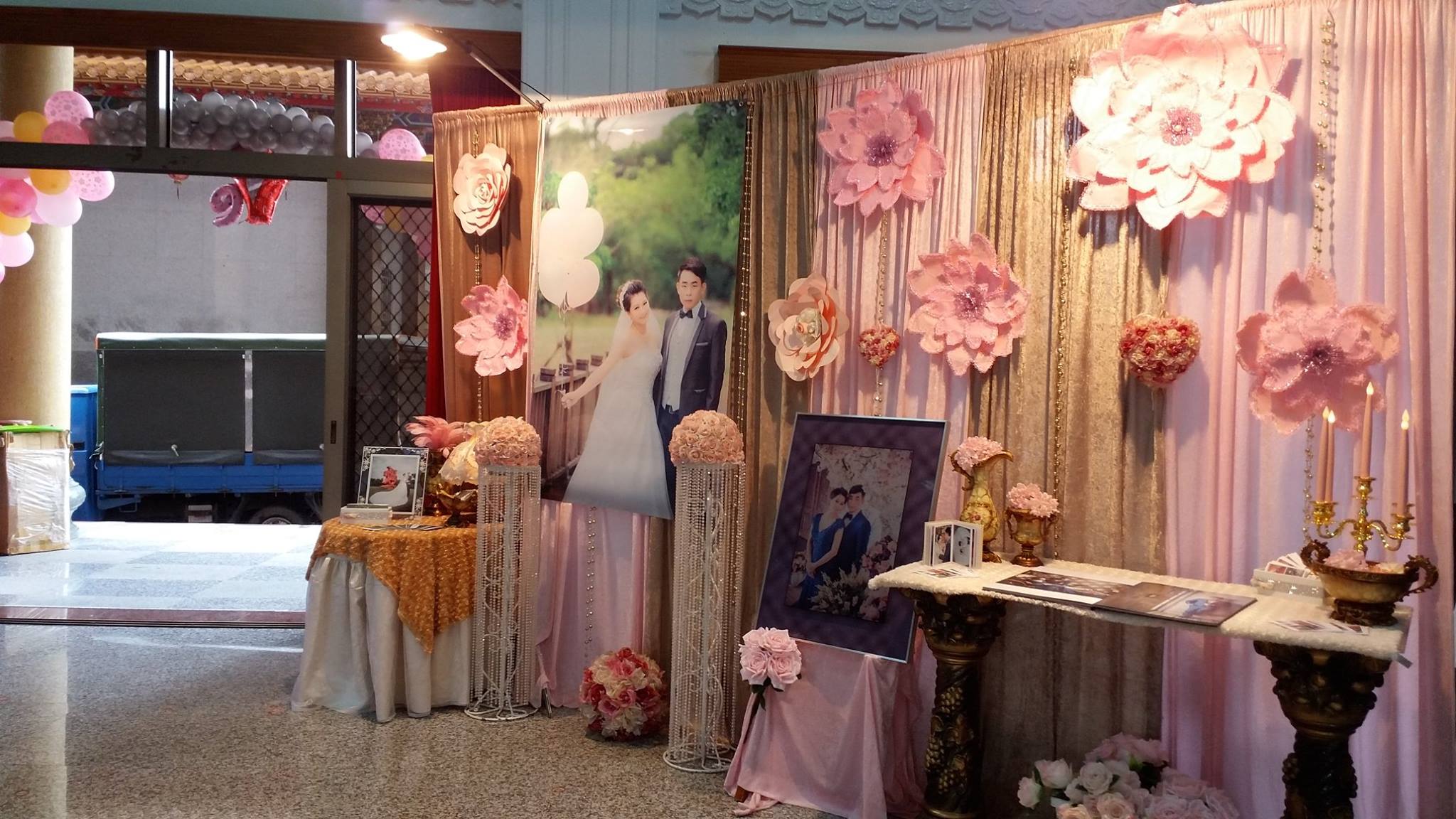 ❤特愉花坊婚禮會場佈置❤