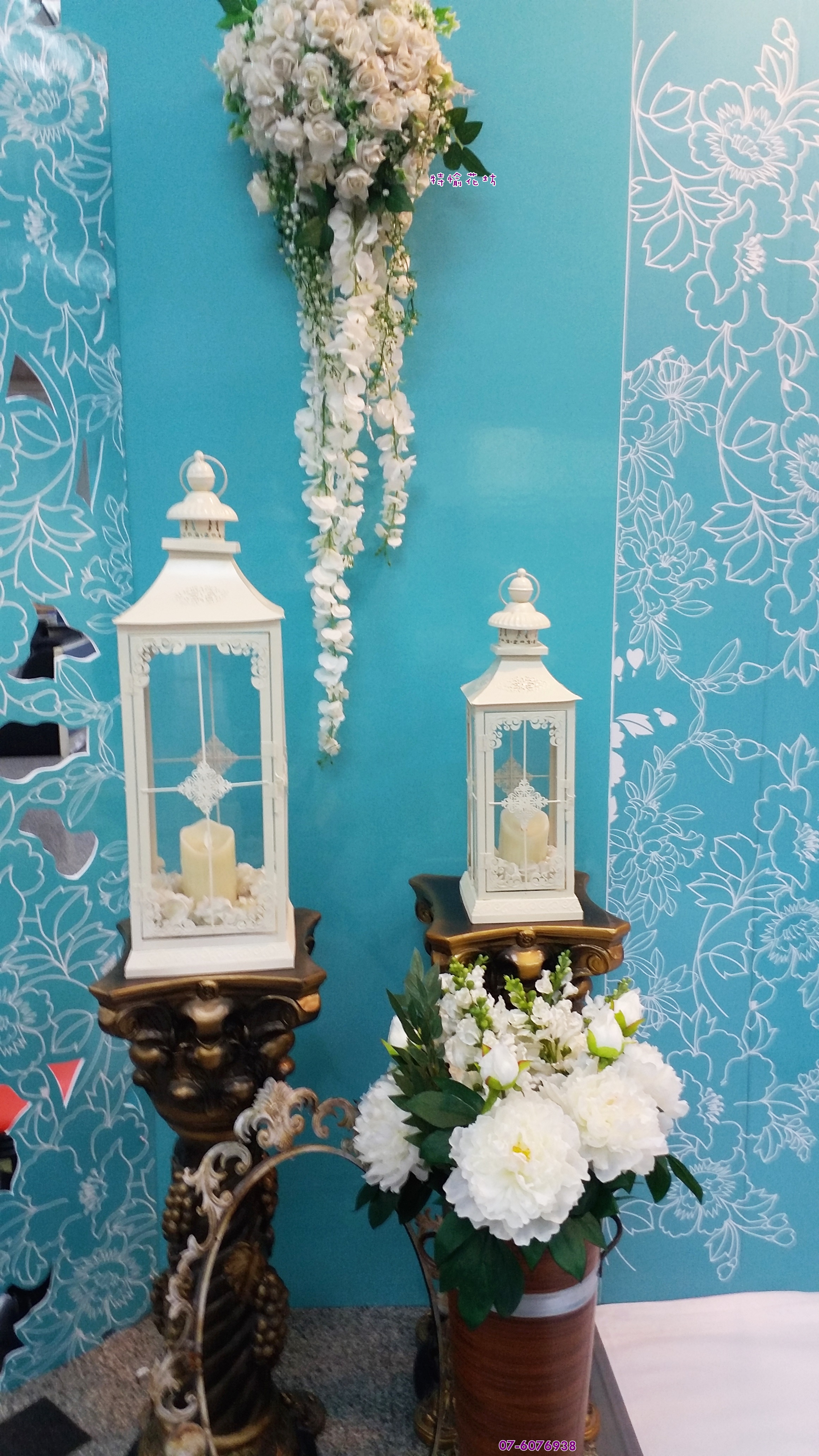 ❤特愉花坊婚禮會場佈置❤