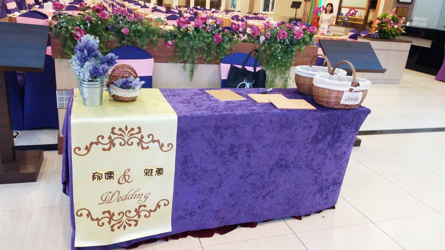 ❤特愉花坊婚禮會場佈置❤