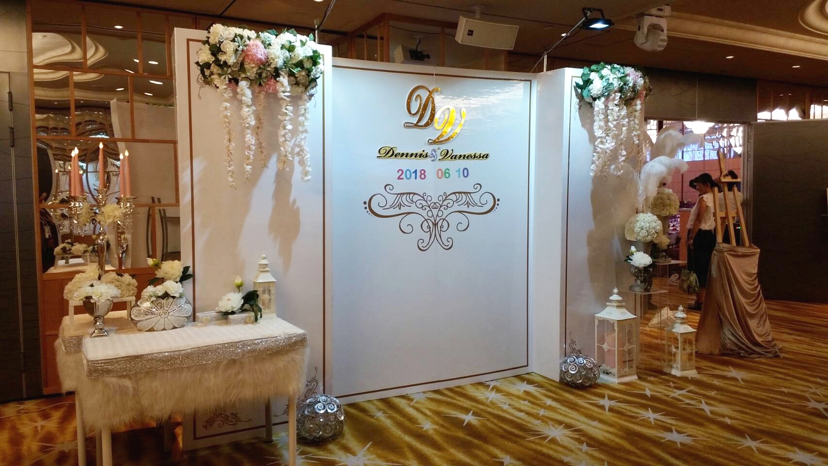 ❤特愉花坊婚禮會場佈置❤