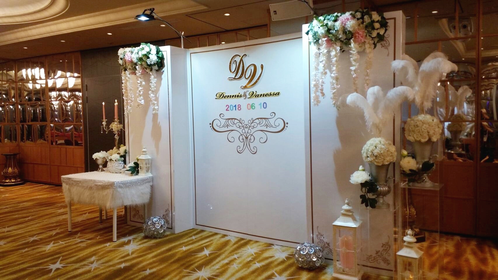 ❤特愉花坊婚禮會場佈置❤