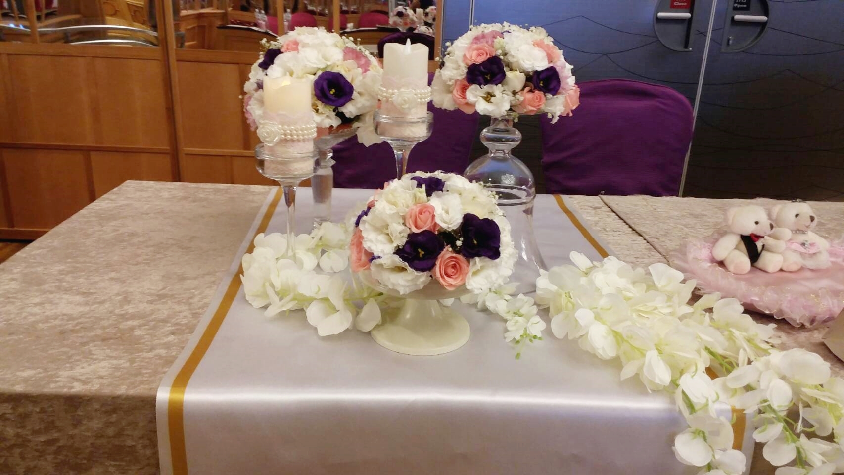 ❤特愉花坊婚禮會場佈置❤