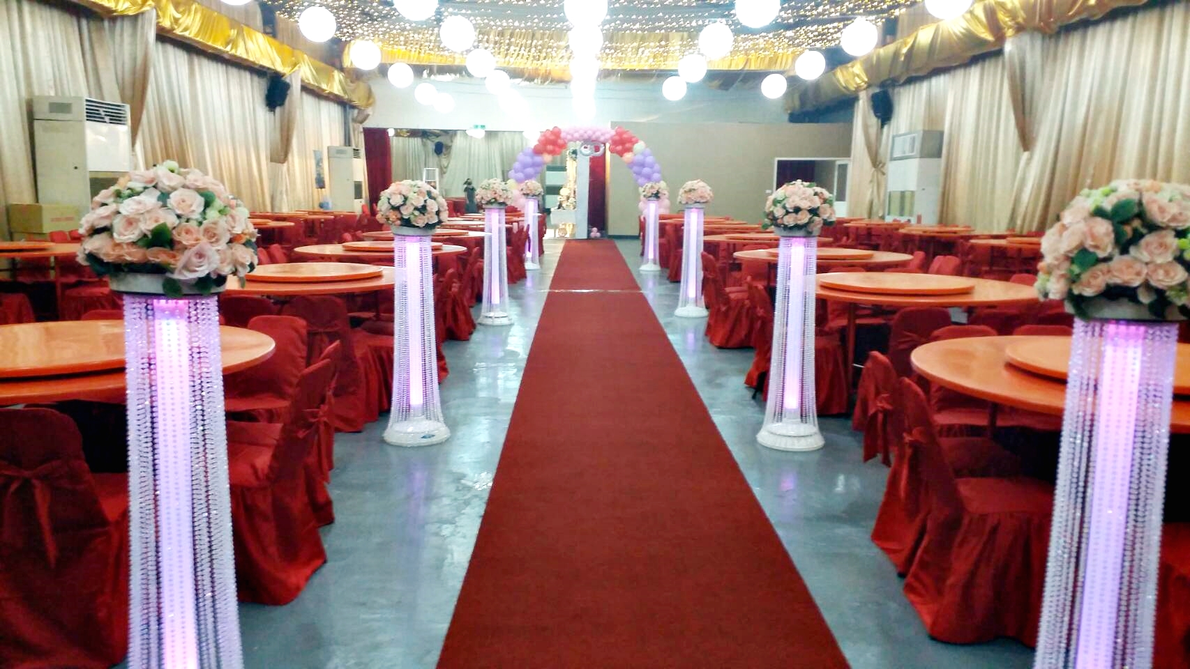 ❤特愉花坊婚禮會場佈置❤