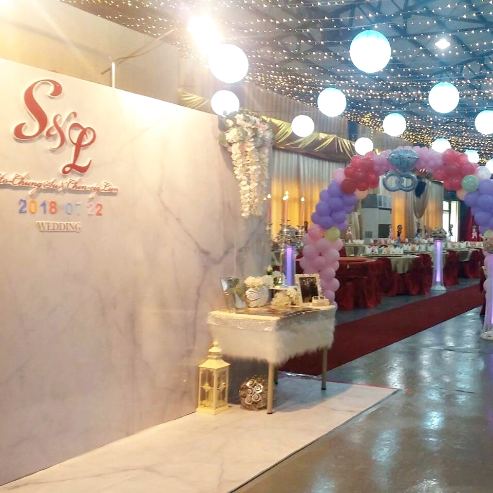 ❤特愉花坊婚禮會場佈置❤