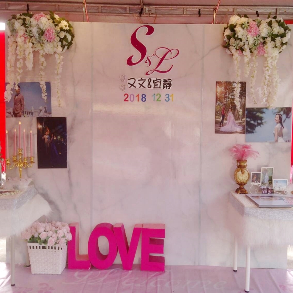❤特愉花坊婚禮會場佈置❤